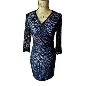 Laundry By Design Faux Wrap Dress NWT